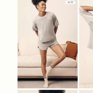 NWT Stateside Puff-Sleeve Sweathirt